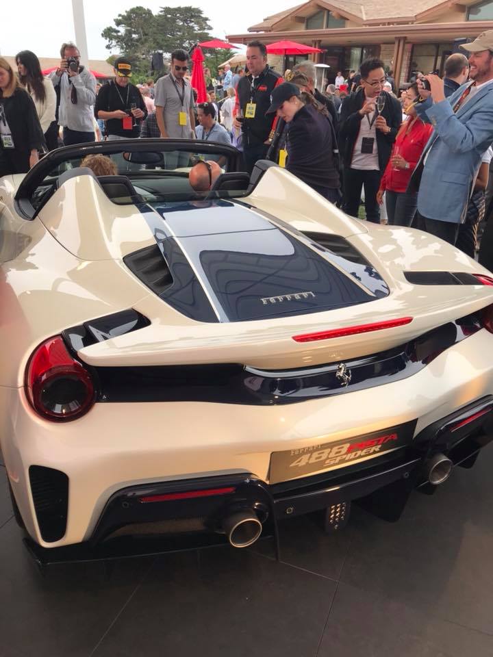 Ferrari 488 pista Spider характеристики